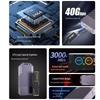 Корпус JEYI JiaYi для SSD NVMe M.2 USB4, совместимый с Thunderbolt 3 40 Гбит/с