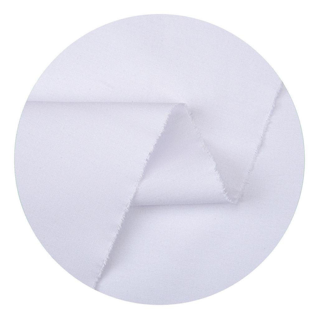 Ткань поплин пухонепроницаемая 100% хлопок высокой плотности, 133x100, отбеленная, ширина 1,6 м