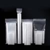 100pcs PE Long Strip Sealing Bag Transparent Thickening 0.16mm Self Sealing Bag Candy Storage Remote Control Packaging Bag