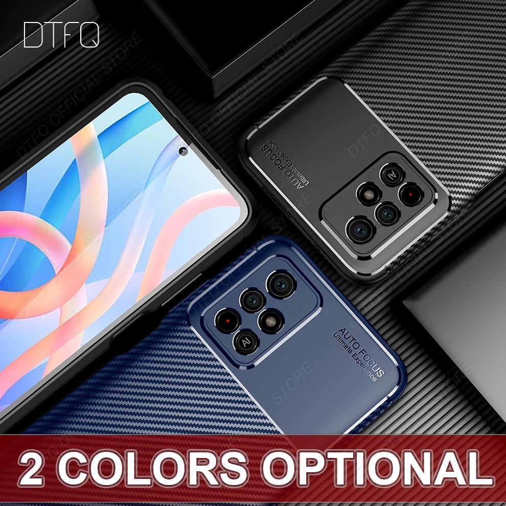 Для POCO M4 Pro чехол из углеродного волокна, противоударный чехол для POCO X3 Pro, матовый силиконовый чехол Funda Coque для POCO M4 Pro 5G POCO X4 Pro