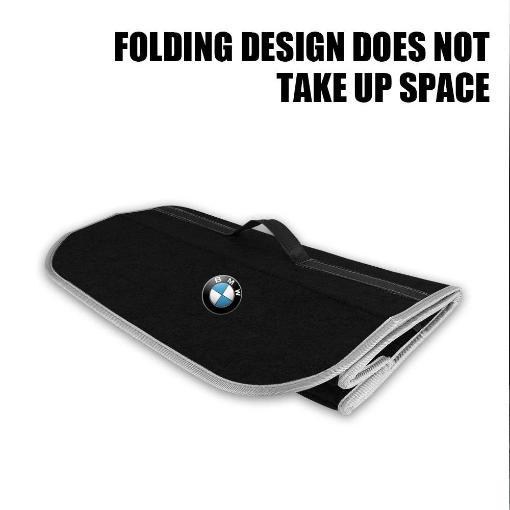 Сумка для хранения в багажнике автомобиля Кожаный ящик для кемпинга Складной органайзер для автомобиля Для BMW E36 E46 E53 E90 E60 E61 E93 E87 X3 X5 F30 F20