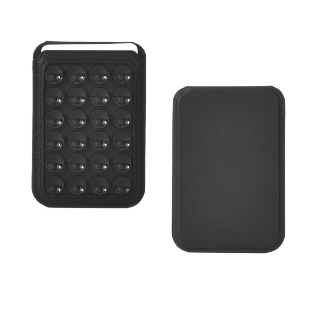 For Magsafe Magnetic Card Holder Strong Adsorption Leather Phone Stand Anti-theft Foldable for iPhone 17 16 15 14 13 ProMax