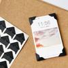 DIY Винтажные Угловые Фотоальбомы Угловые Наклейки Альбом из Крафт-бумаги Рамка Декор Скрапбукинг Декорация
