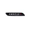 2Pcs 3D ABS 4Matic 4 Matic+ Letter Word Emblem 4Matic Car Fender Logo Stickers Rear Trunk Tailgate Decals Badge Car Accessories