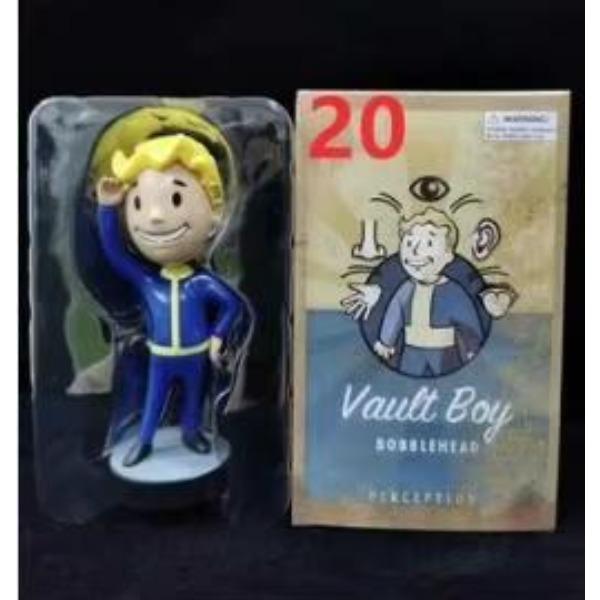 Милая фигурка Vault Boy с качающейся головой, полный набор, игрушки для детей и взрослых, подарок на день рождения ребенка, праздничный подарок, подходит для офиса, дома, школы, путешествий
