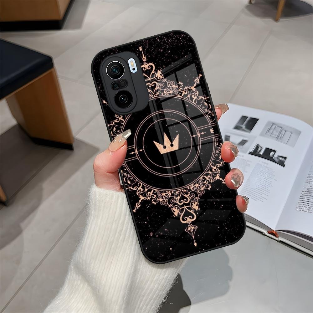 Kingdom Hearts Phone Case Glass For Xiaomi 15 14 12 Lite 13 Pro 11t Lite POCO M5 X6 M6 X5 X3 NFC F5 F6 Pro Cover