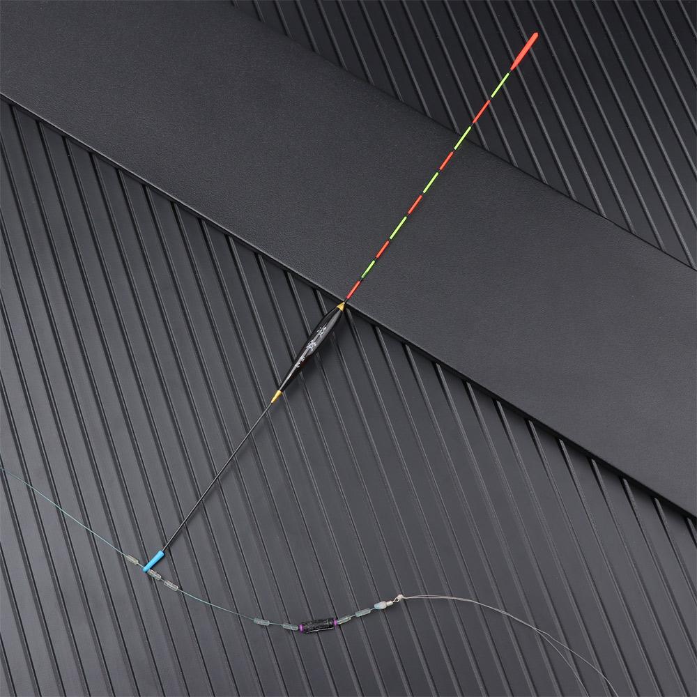 Daytime Fishing Long Tail Buoy Strike Wood Fluorescent Fishing Float Floats Bobbers Indicator