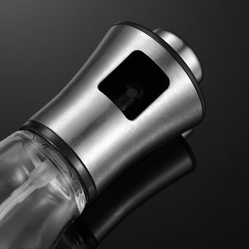 304 нержавеющая сталь распылитель масла распылитель для барбекю стеклянный пресс для масла распылитель для кухонных принадлежностей масло