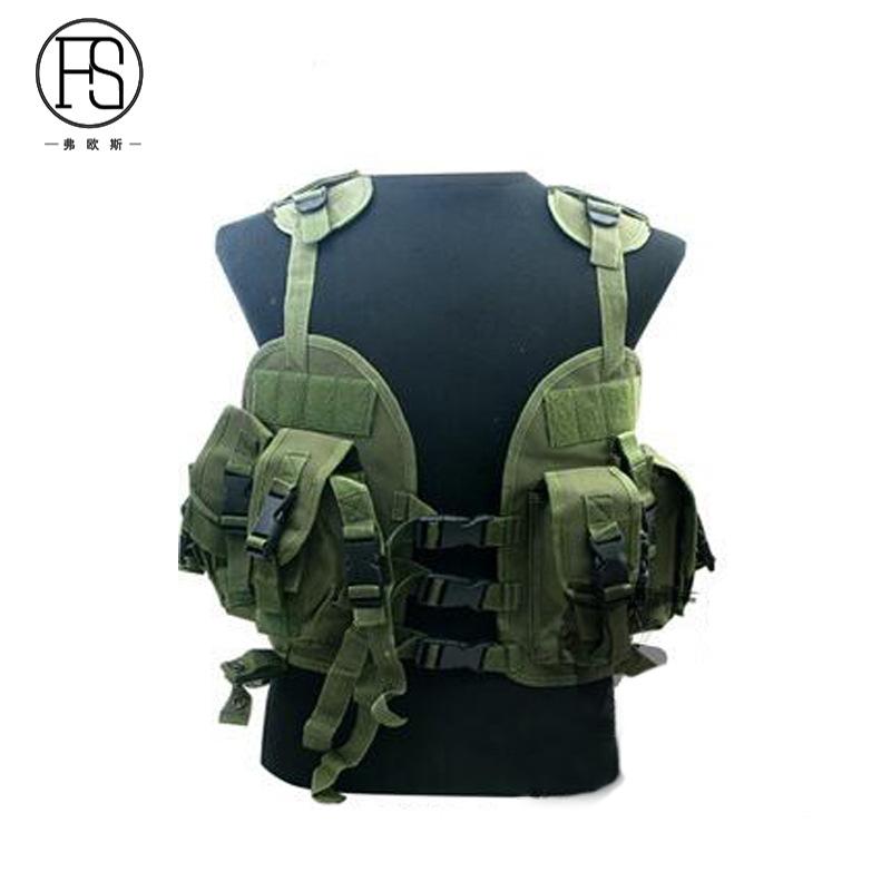 Тактический жилет Seal, камуфляжный боевой жилет, полевой многофункциональный жилет для активного отдыха