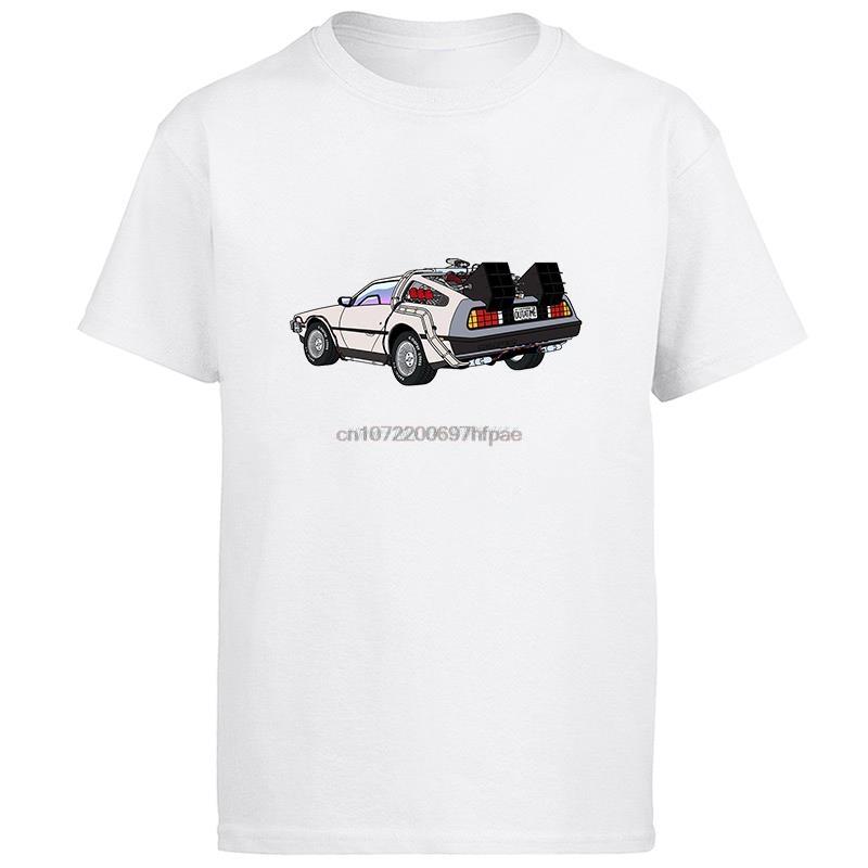 Marty Mcfly Doc Emmett Brown Back To The Future October Unisex Graphic T Shirts Cotton Short Sleeve Tshirts Mens Print T Shirt