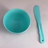 2Pcs Silicone Facial Mud Mixing Bowl with Sticks Women DIY Face Clay Stirring Bowl Professional Home Salon Beauty Skincare Mixing Tool Kit