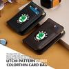MPLP2 Carbon Fiber Car Interior Wallet Men Leather Purse Multi Card Bag For Skoda Octavia Superb RAPID FABIA KAMIQ KAROQ KODIAQ YETI