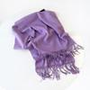 Wholesale autumn and winter warm scarf cashmere solid color gift scarf shawl new imitation cashmere scarf women
