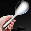 Stainless Steel Rice Spoon Large Capacity Rice Paddle Deepen Thicken Soup Spoon Dinnerware Kitchen Cooking Tools Tableware