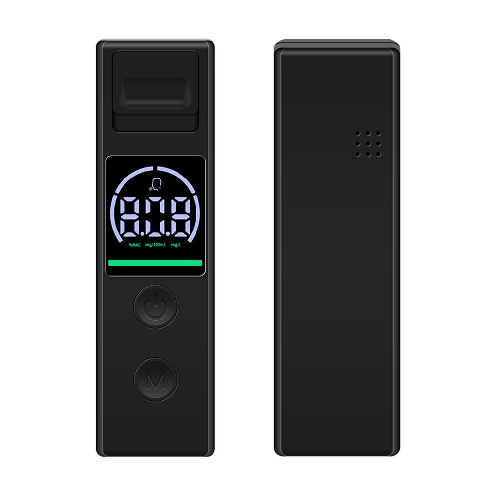 Портативный тестер алкоголя Бесконтактный высокоточный тестер алкоголя 3 цвета индикатора Дисплей