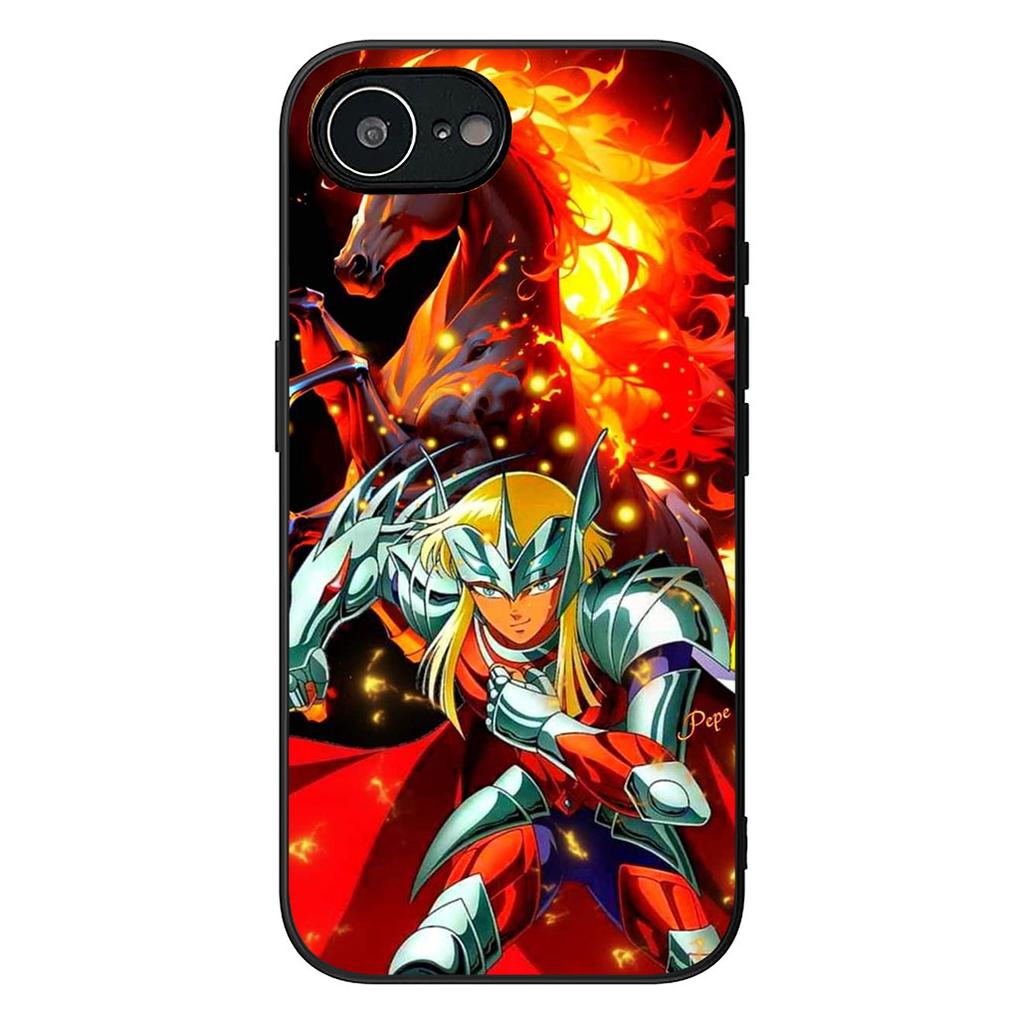 Saint Poster Seiya Comics Protective Cover for Apple iPhone 16 17 Air 14 15 Pro Max Plus 16+ 16E 14+ ProMax Phone Case