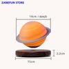 Floating 3D Saturn Levitating 14cm Saturn Light Magnetic Levitation 6in LED Light Desk Lamp Creative Gift Office Home Decor