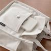 Wear-Resistant Canvas Bag Female Large-Capacity Multi-Pocket Bag Travel Outdoor Trendy Tote Bag