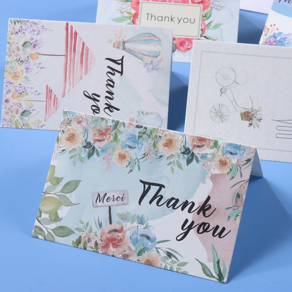 Labels Online Retail Express Appreciate Flower Thank You Letter Appreciate Cards "Thank You" Cards