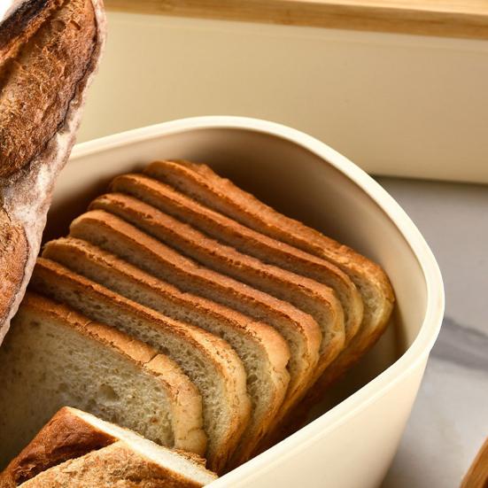 Коробка для хранения хлеба Прочная герметичная и стильная подставка для фруктов Прочная антидеформируемая коробка для хранения с длительным сроком службы