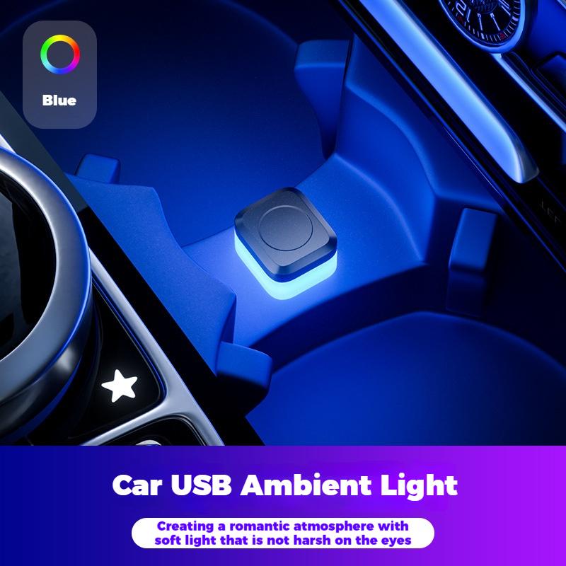 Новый мини универсальный USB автомобильный интерьерный окружающий свет светодиодный сигнальный свет автомобильный свет для чтения украшения автомобильные интерьерные аксессуары свет