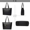[FSD.WG] Women's Tote Bag Business Bag Stylish Popular 2-Way Handbag Commuting to School Large Capacity Leather Birthday Gift