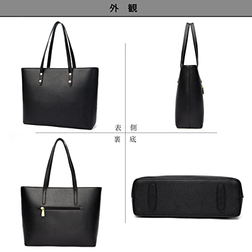 [FSD.WG] Women's Tote Bag Business Bag Stylish Popular 2-Way Handbag Commuting to School Large Capacity Leather Birthday Gift