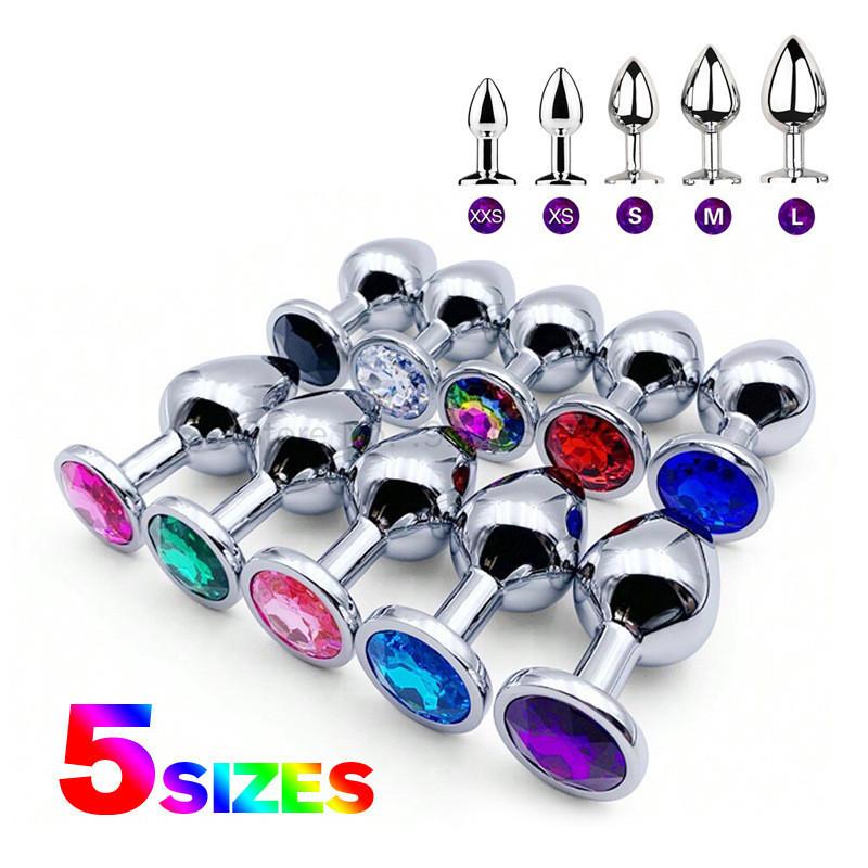 2025 Hot Metal Anal Plug Jewelry Base Beginner To Expert Butt Tail Plug Female Male G-Spot Anus Sex Toys for Couples Adult Games