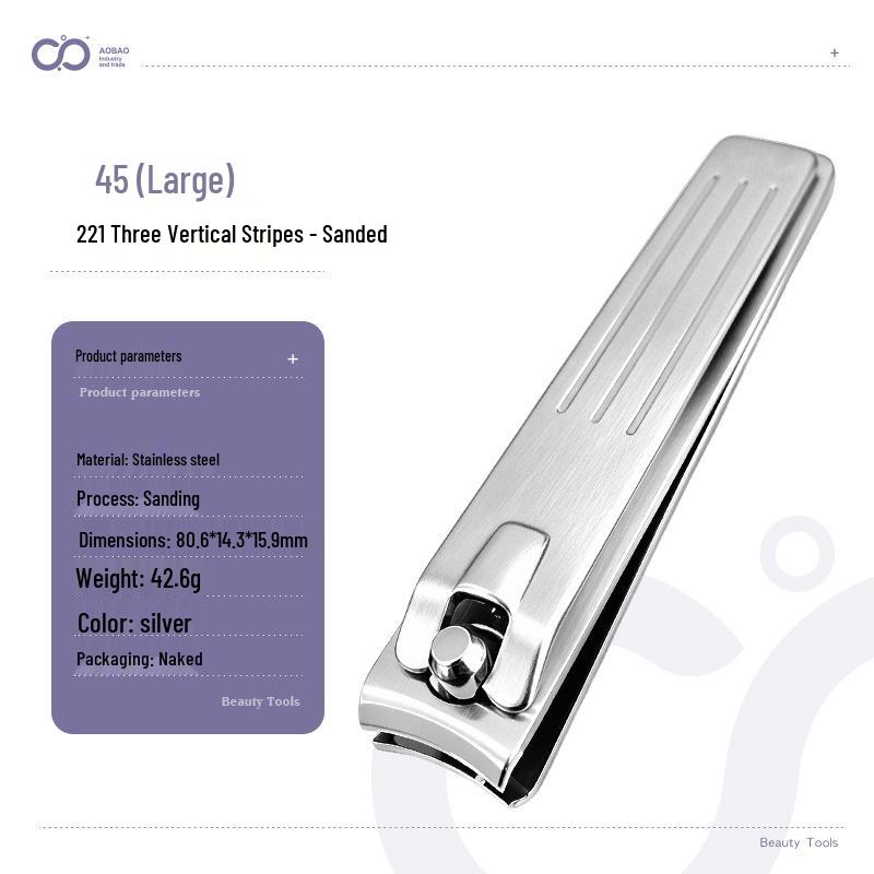Nail Clippers & File Set: Scissors & Manicure Tools