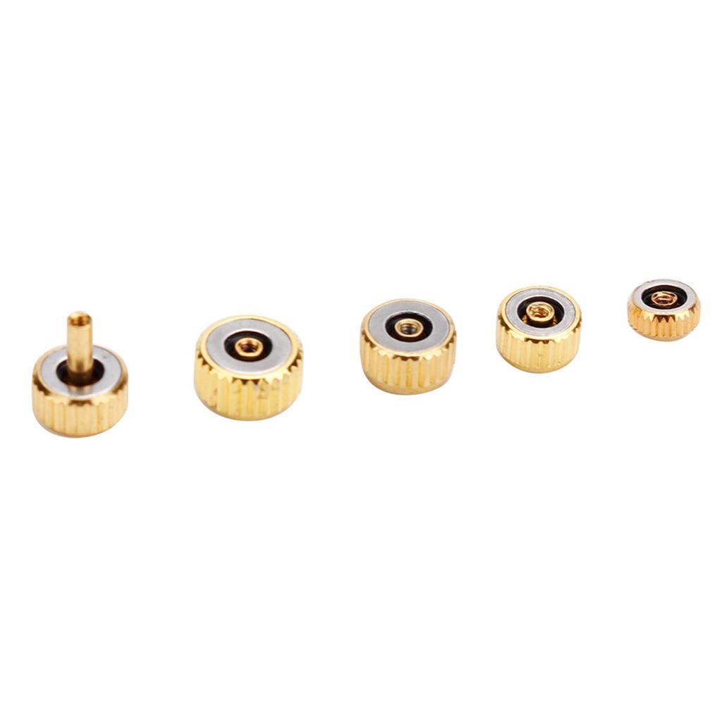 Stainless Steel Watch Crown Spring Bar Set Watch Repairing Tool Accessory