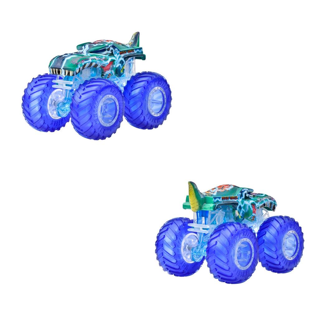 Hot Wheels Monster Truck Power Smashers Assortment Box of 6 Toy Miniature Ages (6 cars) - Vehicles, Cars, 3+, Multi-color, 986B-HYJ19