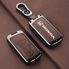 CPO1 Zinc Alloy Leather New Car Key Case Fob Cover For Honda Fit Jazz Shuttle GP2 Spada StepWgn RG1 Freed Spike Ge6 2/3 Accessories