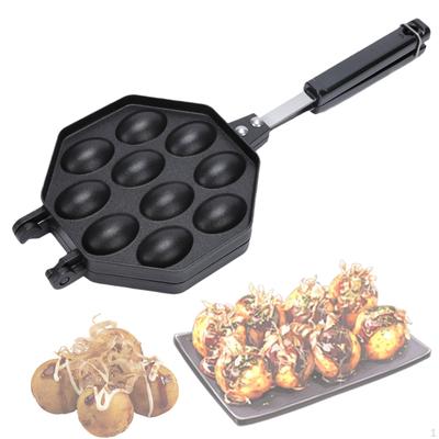Двусторонняя форма для приготовления такояки с 10 отверстиями, форма для блинов с начинкой, решетка для выпечки тортов
