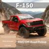 Красная Звезда Новый F-150 Raptor 1:Радиоуправляемый внедорожный пикап 4WD, масштаб 1:12, полностью металлический редуктор, модель транспортного средства с имитацией
