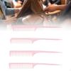 4 Pieces Hairdressing Comb Barber Styling Supplies Lightweight Hair Edge Combs