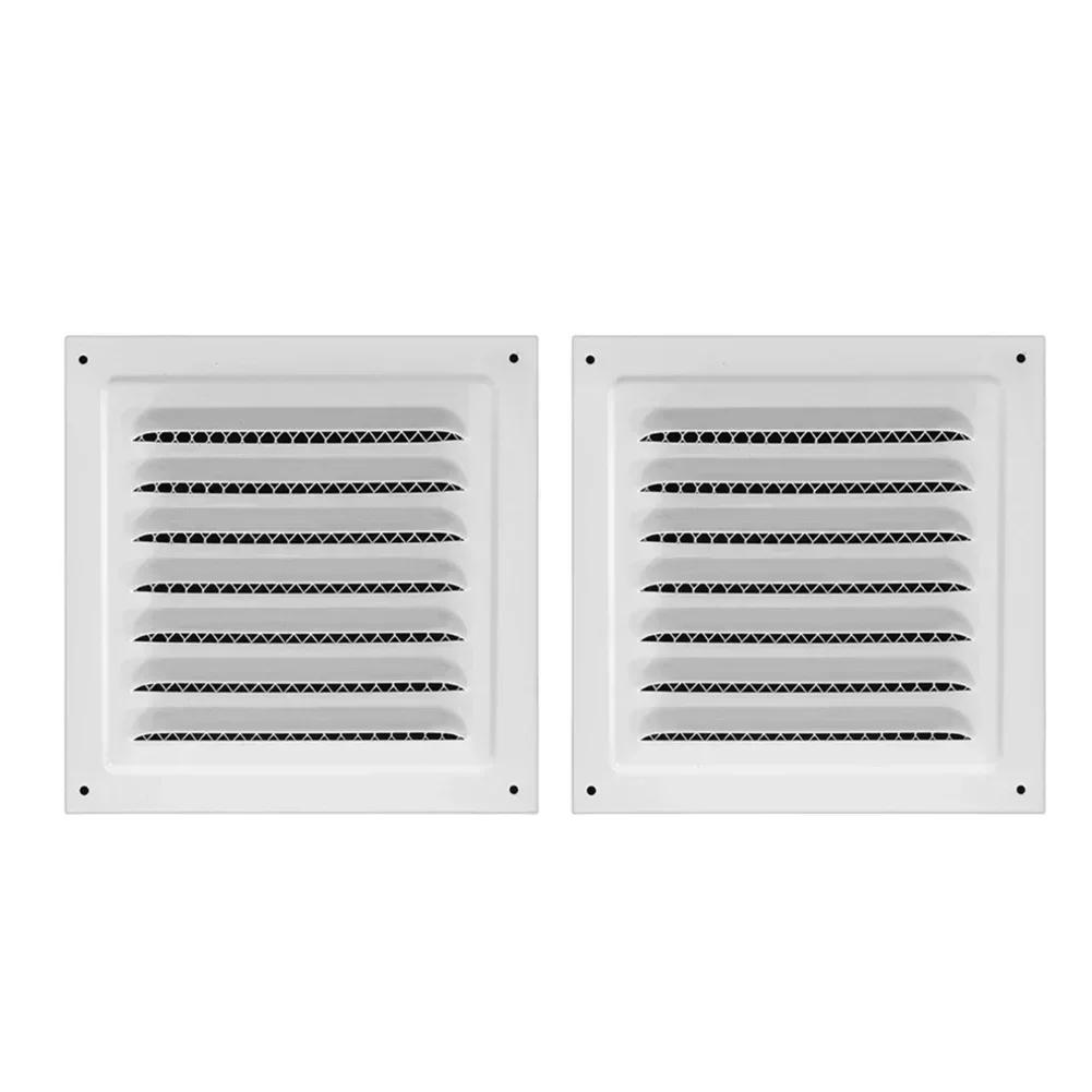 Вентиляционная решетка Louver Квадратная обратная решетка с защитной решеткой HVAC Настенная вентиляционная решетка Отопление Охлаждение Крышка вентиляционного отверстия