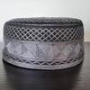 Embroidery Pattern Exquisite Workmanship Prayer Hat Flat Top Men Nation Bowler Hat