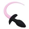 Manyjoy Puppy Play Silicone Dog Tail Plug G-spot Stimulator Slave Butt Plug Anal Expander Erotic Anal Sex Toys for Women Men