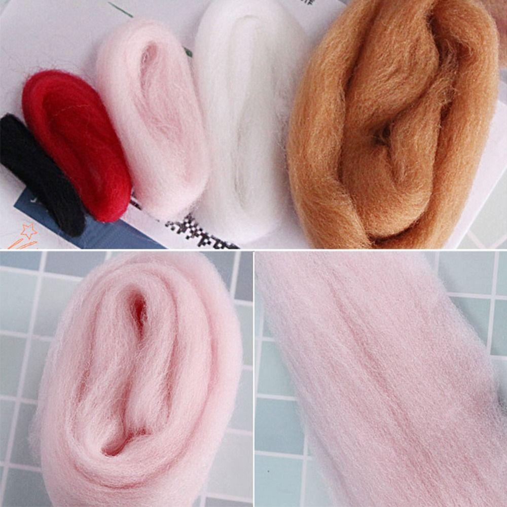 Handmade Material Kit Needle Felting Kit Needlework Animal Wool Felting Felting Starter Kit