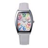 Frank Miura Reissue Watch, One of Japan's Four Major Brands, Unit Zero Quartz Watch, Women's (Rainbow White)
