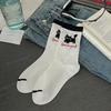Женские весенне-осенние новые милые мультяшные носки-трубы из хлопка