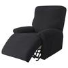Jacquard Recliner Sofa Cover Armchair Case Sofa Cover Anti-Dust Non-Slip Lazy Boy Chair Cover Solid Color Universal Seat Cover