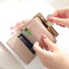Pureti Маленький свежий корейский стиль многофункциональный милый короткий кошелек для женщин и студентов