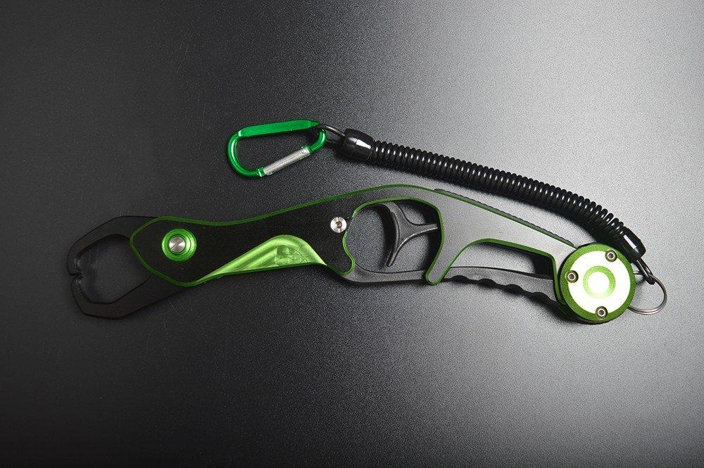 Aluminum Fish Grip Fish Catcher Ultra-Lightweight (Green)