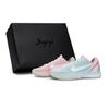 Баскетбольные кроссовки Zoom Kobe 6 Мужские Низкие Белый/Синий/Розовый FQ3546-100(Team80-S-BOX)