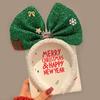 Christmas Headband Christmas Antler Hairpin Ladies Headdress Holiday Decoration Gift Big Bow Headband Christmas Headdress