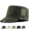 RF Plus Size Work Summer Solid Military Style Men's Cap, Hat, 60-65cm, Mesh, Quick-Drying, Lightweight, Color, (Green)
