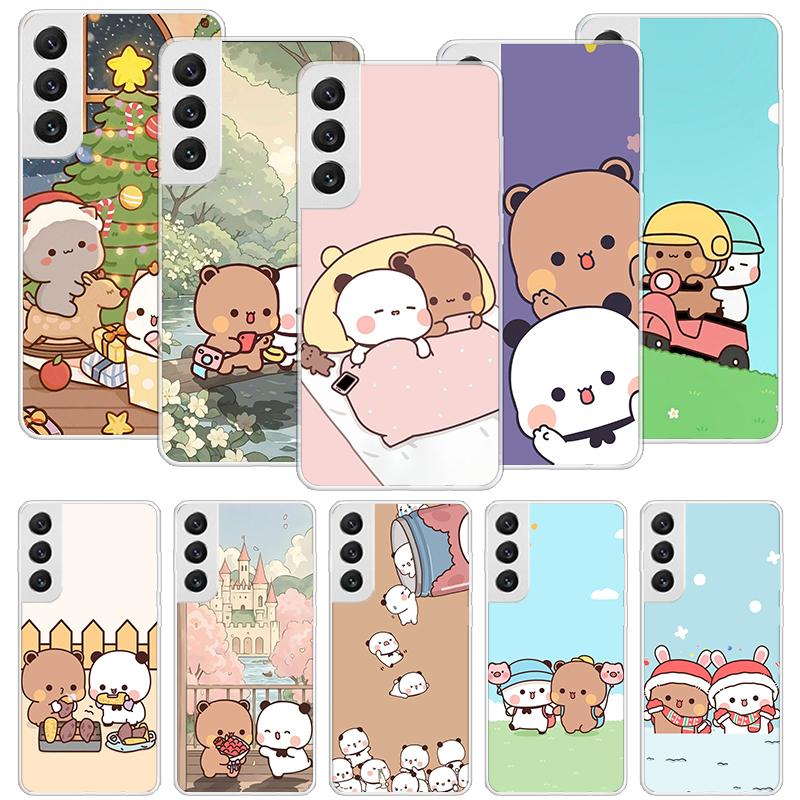 Bubu Dudu Cartoon Cute Phone Case For Samsung Galaxy S26 Ultra S23 S24 S25 Edge S20 FE S21 S22 Plus Soft Print Shell Cover Funda