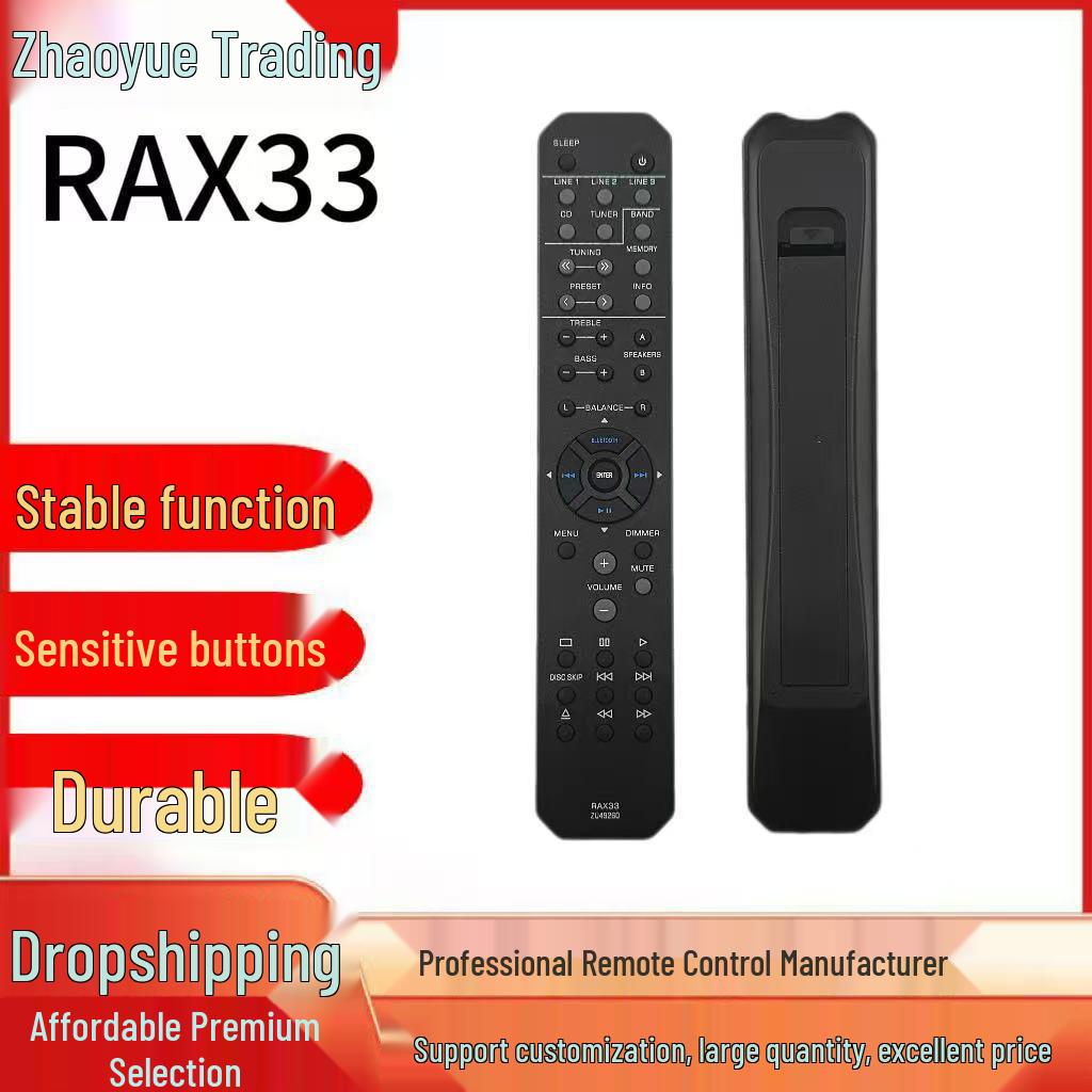 Пульт дистанционного управления RAX33, совместимый с аудиостереоресивером Yamaha R-S202/R-S202BL