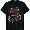 Bear Grizzly Brown Bear Cool Wild Forest Animal Gift Idea T-Shirt
